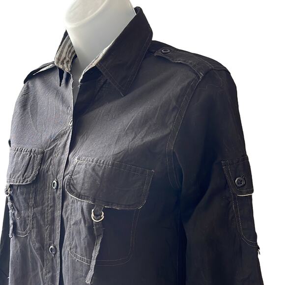 VINTAGE 1980’s Dead Stock Generalities Blouse Size Medium - Picture 3 of 7
